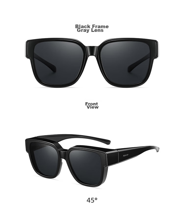 HLA Day And Night Polarized Myopia Glasses for Men And Women, Night Vision Goggles for Driving, Anti-Glare Sunglasses for Nighttime Driving 13