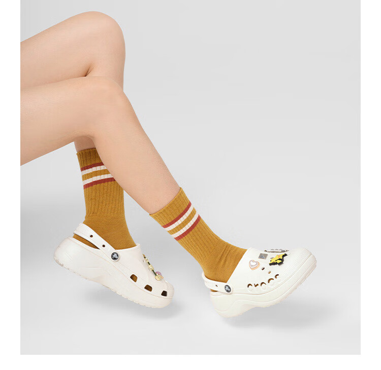 CROCS Women's Bayaband Cloud Clog | 208186 Pearl White-101 37/38 (240mm) 4
