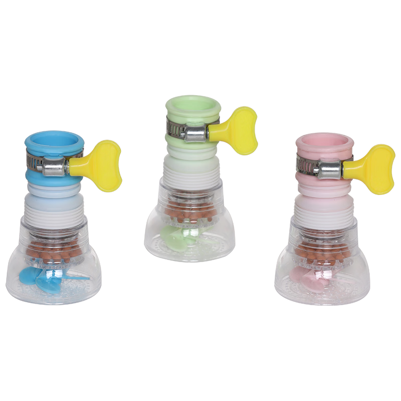 BJ Faucet Filter, Extendable Faucet Extender, Maifanite Faucet Anti-Splash Head, Set of Three