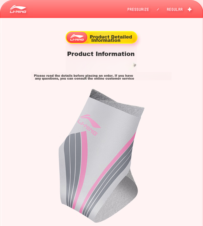 Li-Ning Ankle Brace for Men And Women, Sports Ankle Support, Basketball And Soccer Injury Prevention, Joint Stabilizer, Foot And Ankle Protector 17