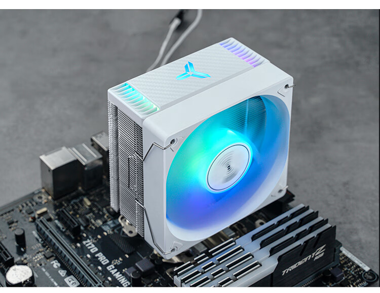 JONSBO CR-1000EVO ARGB Edition White Model CPU Air Cooler (Nickel-Plated 4 Heat Pipes/ARGB Sync/PWM Fan/Multi-Platform/Thermal Paste Included) 21