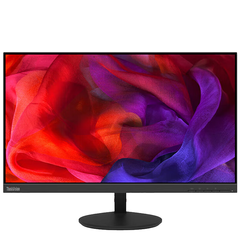 Lianxiang ThinkVision TE24, 23.8-Inch FHD High-Definition IPS Commercial Office Monitor, Low Blue Light, VGA + HDMI, 3-Year On-Site Warranty