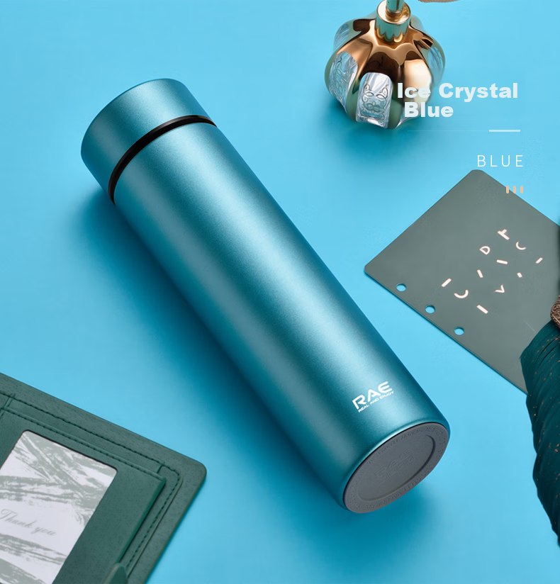 Ranye Custom Insulated Mug for Students, 316L Stainless Steel Tea Cup, 500ml, R3686, White, for National Day And Wedding 35