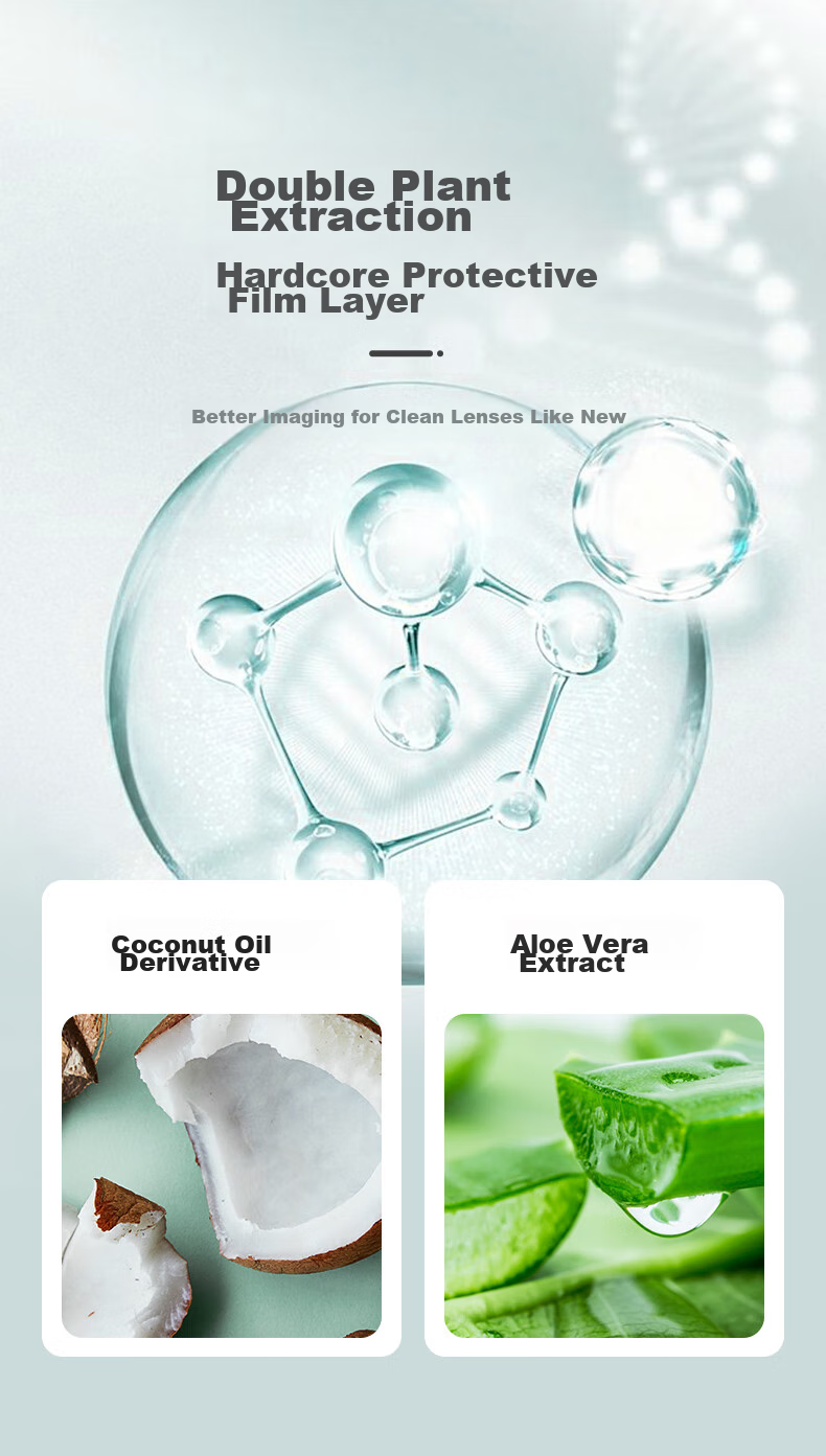 Yanjingbang Baodao Eyeglass Cleaning Solution, Lens Cleaner Spray for Glasses, Phones, Computer Screens, Eyeglass Lenses, 2 Bottles 5