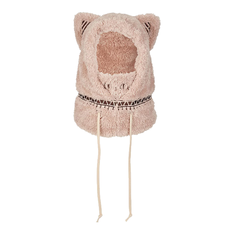 Dayingbowuguan Anderson Cat Plush Neck Gaiter Mask Windproof Hood, Gift for Wome