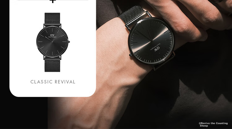 DanielWellington DW Ring for Women, Classic Couple Rings, Obsidian Black, Size 56, DW362 Birthday Gift for Girls 10