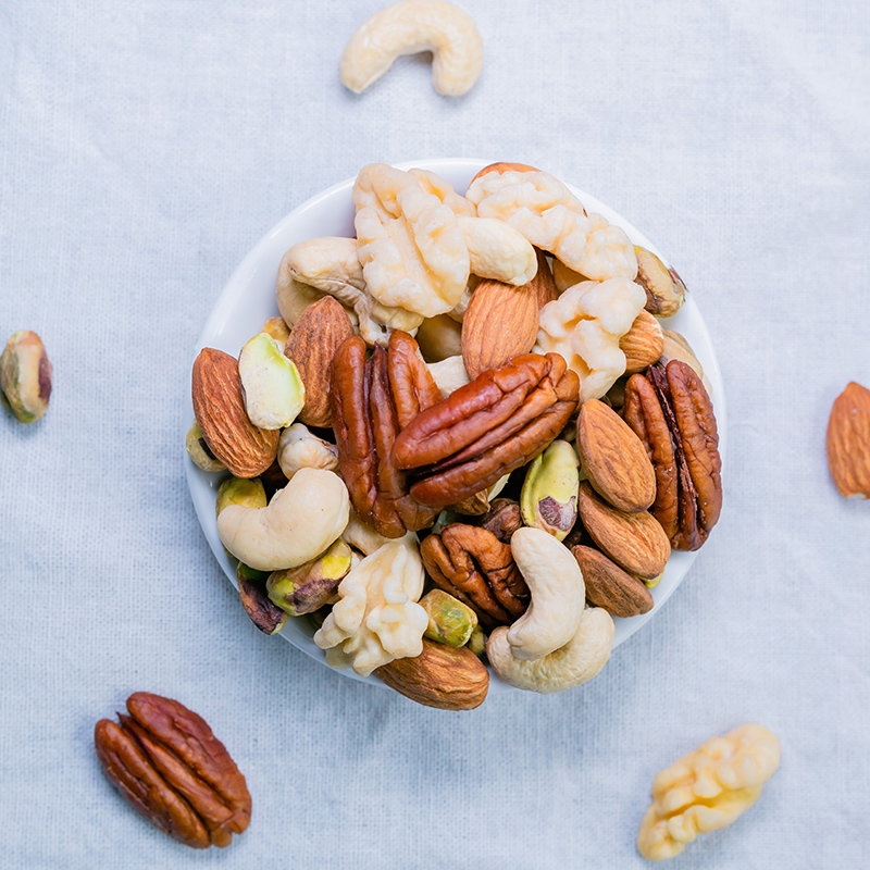 新边界 高端原味混合坚果400g果仁每日坚果酸奶伙伴罐装纯坚果