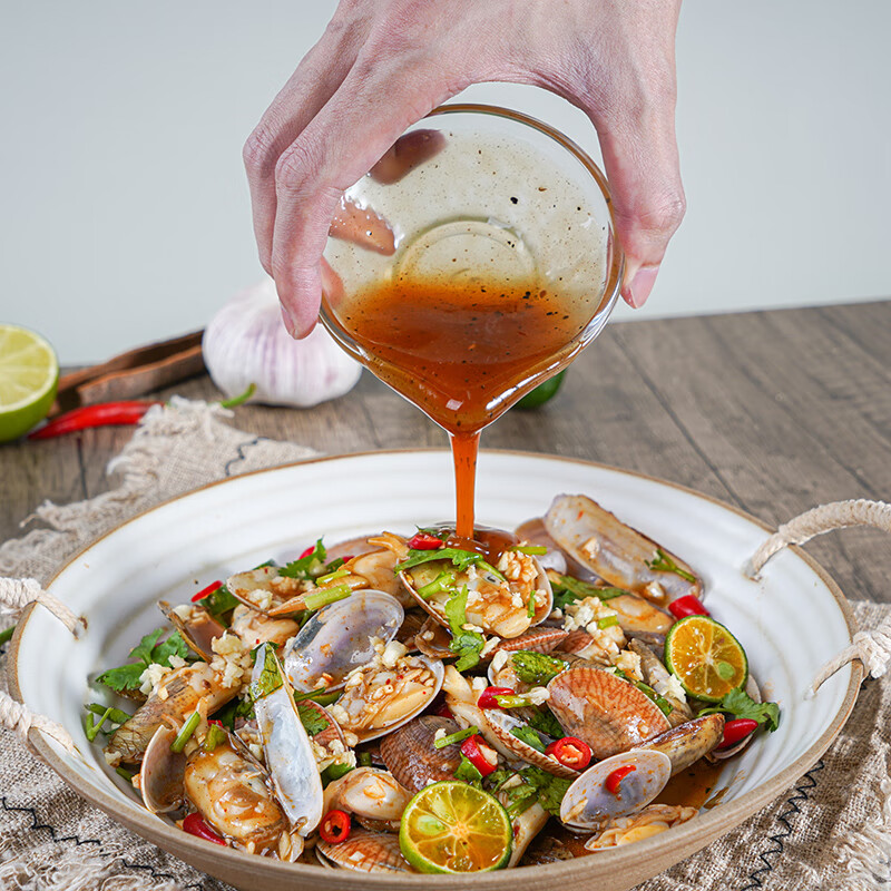 百利 香辣油醋沙拉汁 0脂肪0添加蔗糖蔬菜轻食沙拉酱 250g