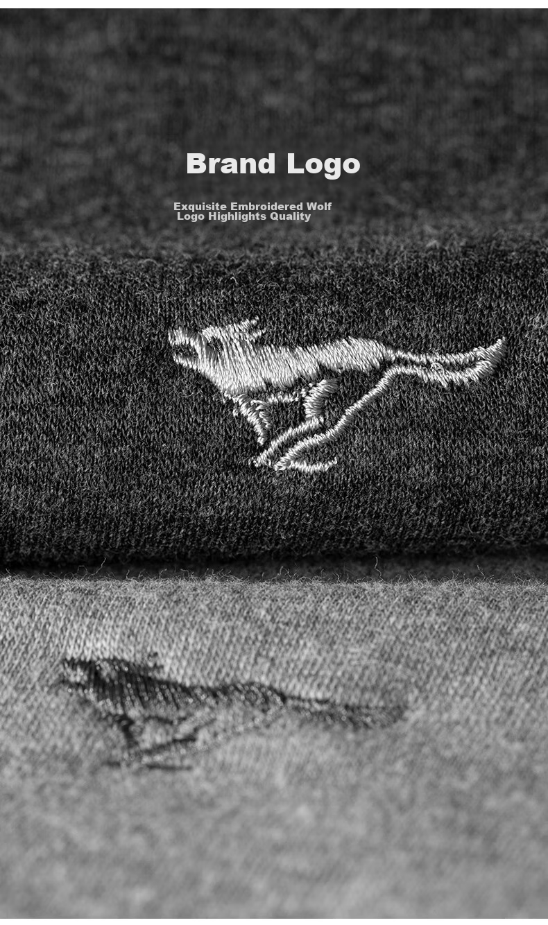 SEPTWOLVES [Mid-High Collar Fleece-Lined] Autumn And Winter Thermal Underwear for Men, Mid-High Collar Fleece-Lined Thickened Cold-Proof Autumn And Winter Thermal Set 16
