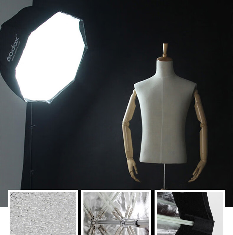 Godox QR-P120 120CM Deep Parabolic Softbox Portable Outdoor Quick Setup Softbox Official Standard Edition 2