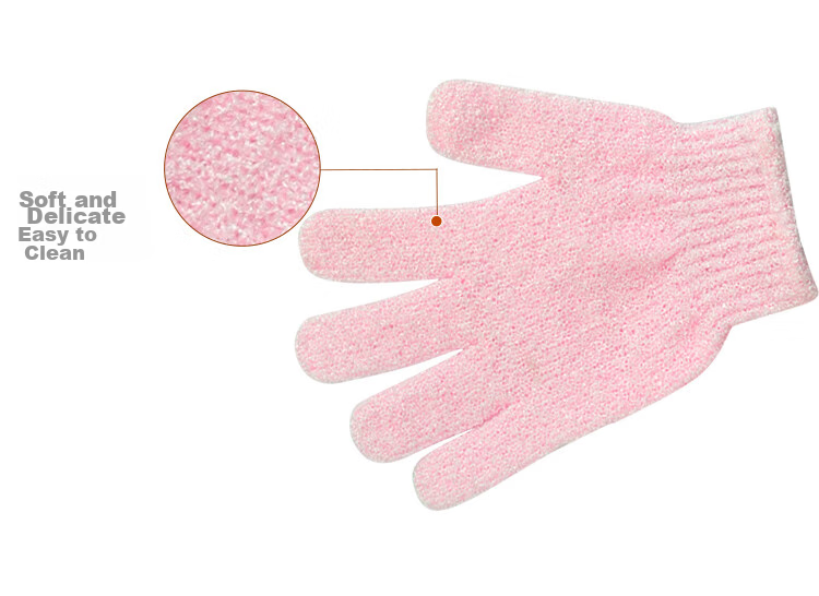 Chunfeng Five-Finger Bath Scrubber, Unisex Exfoliating Glove, Back Scrubber, Bath Mitt, Exfoliation Tool 6