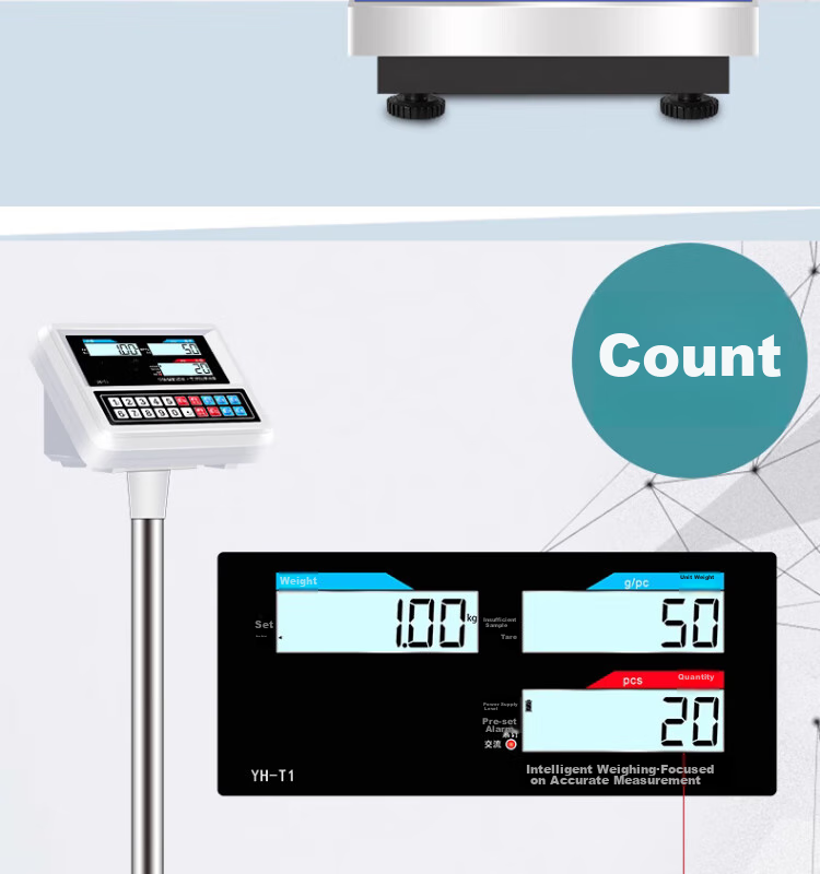 Demin High-Precision Electronic Scale for Commercial And Industrial Use, Counting And Pricing, Suitable for Express Delivery, Street Vending, And Floor-Standing Platforms, Weighing up to 100kg 6