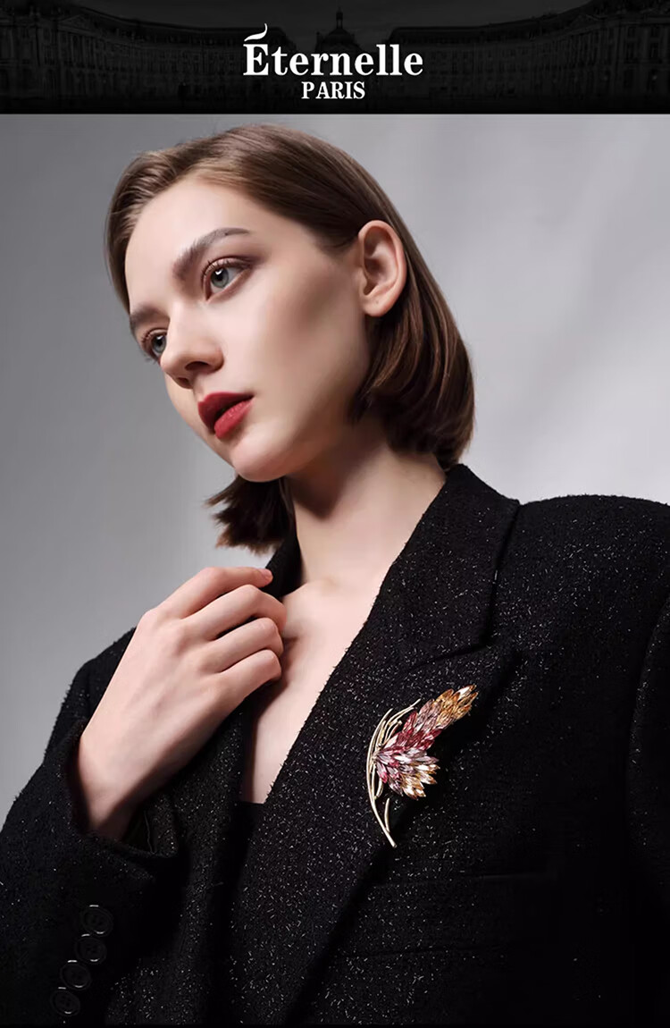 Eternelle French Original Design Brooch, 2026 New Butterfly Corsage, High-End Luxury Birthday Gift 1