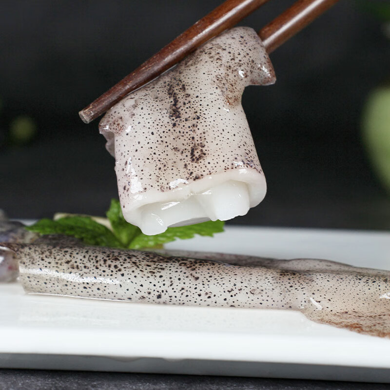 富海锦鲜冻笔管鱿鱼1斤鱿鱼 海兔子 墨斗鱼 火锅烧烤食材海鲜生鲜软足类