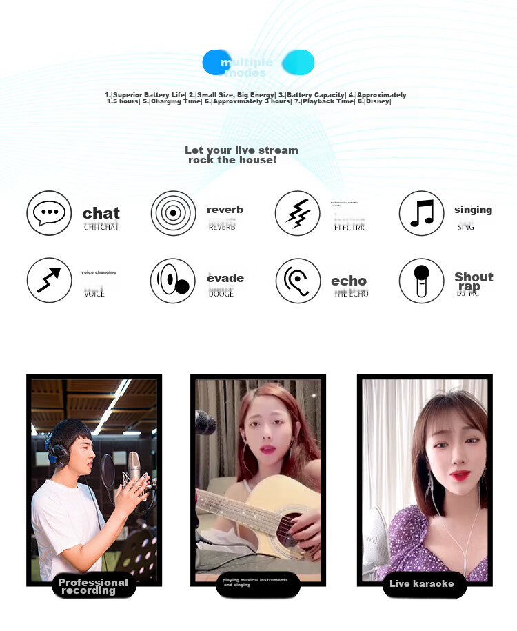 Aiken ICON 4nano Sound Card, Computer Sound Card for Live Streaming Equipment, Live Streaming Sound Card for Streamers, Shouting, Performances, Recording, Voice Acting, Chatting, Karaoke Singing, Specialized Sound Card for Debugging 3