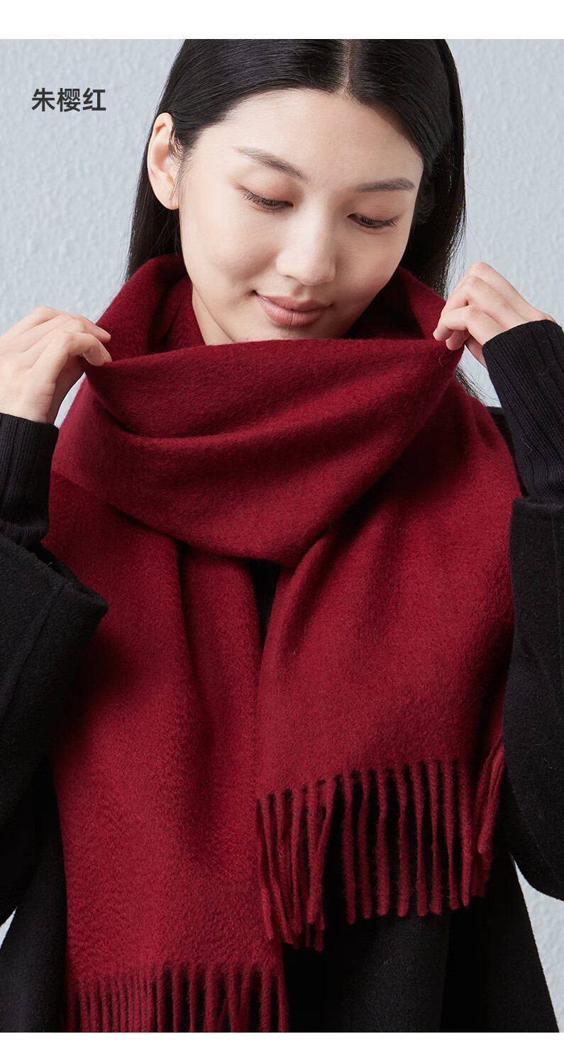 Hodo 100% Cashmere Scarf for Women, Winter Warm Thick Neck Warmer, Birthday Gift Box for Mom And Girls 5