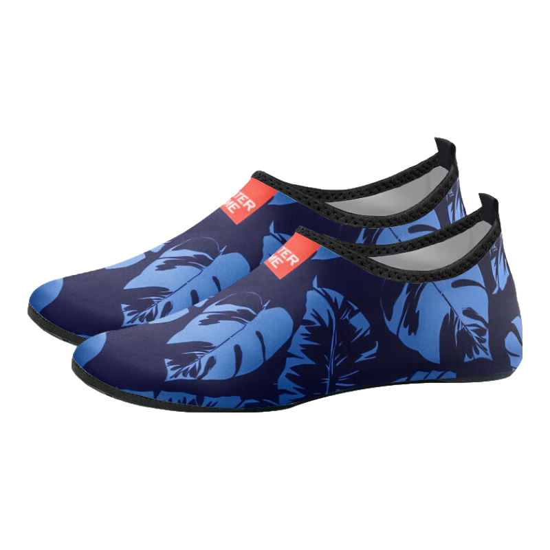 WATERTIME / Shui Chuan Quick-Drying Breathable Non-Slip Cut-Resistant Printed Beach Shoes, Seaside Snorkeling Shoes, Stream Tracing And Wading Shoes