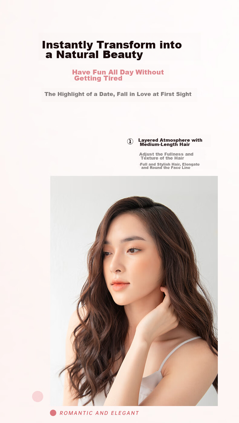 Jindao Fully Automatic Curling Iron, Gentle on Hair, Big Wavy Curl, Lazy Atmosphere, No-Stress Electric Curling Tool, Non-Sticky Hair Styling, 32mm Negative Ion K3 Portable, National Day Holiday Gift 14
