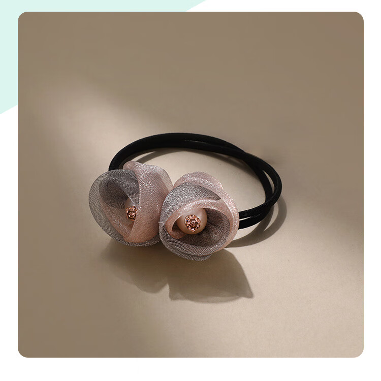 CHIMERA High-Elastic Hair Ties, Rubber Bands, Hair Rings, Bun Holders, Ponytail Holders, Hair Accessories for Women, Mid-Autumn Festival Gift 4