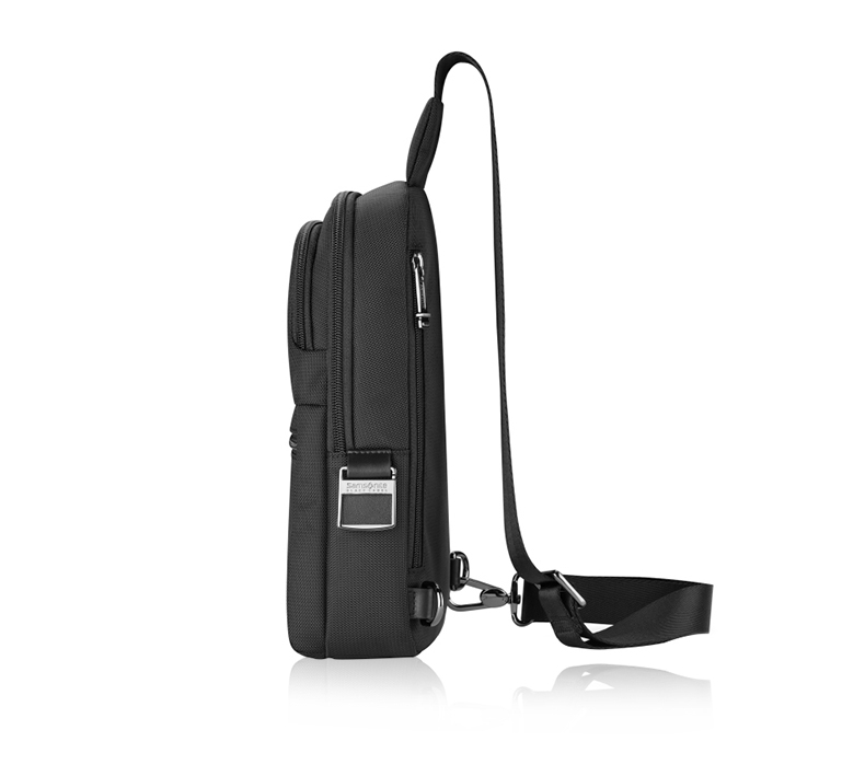 Xinxiuli Chest Bag, Executive Briefcase for Men, Single-Shoulder Bag, Vertical Fashion Sports Crossbody Bag, HO0*09011, Black 8