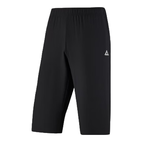 PEAK Men's Sports Shorts, Three-Quarter Length, Summer Quick-Dry Breathable Loose-Fitting Running Casual Pants, Athletic Shorts DF352441