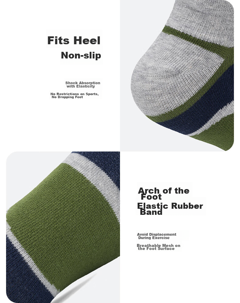 TFO Competition-Grade Outdoor Five-Toe Socks, Breathable Functional Hiking Socks, Wear-Resistant Toe Socks 2202439 Men's Blue And Orange 18
