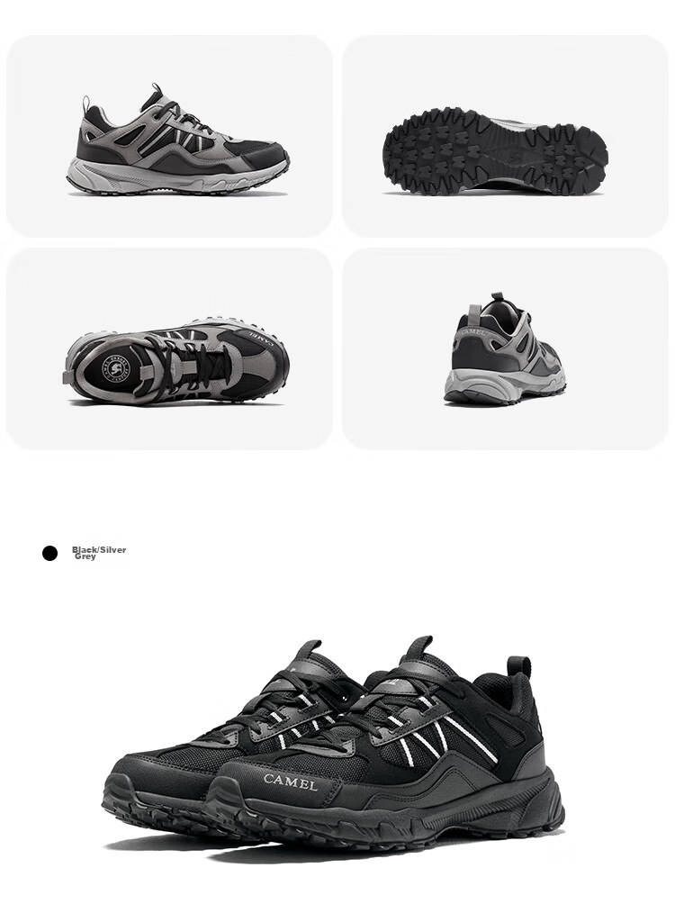 CAMEL [Panlong] Summer Outdoor Hiking Shoes for Men And Women, Trail Running Shoes, Non-Slip Trekking Shoes FB22236784T 19