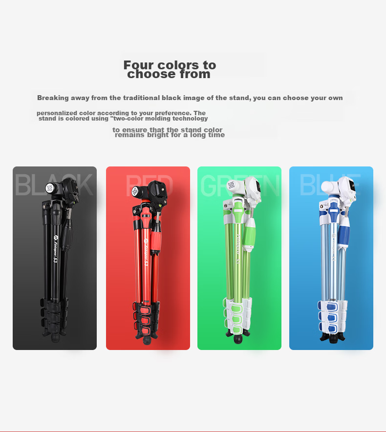 Fotopro S4 PRO+42QP, Sony Canon Nikon Panoramic Ball Head Camera Photography Tripod 11