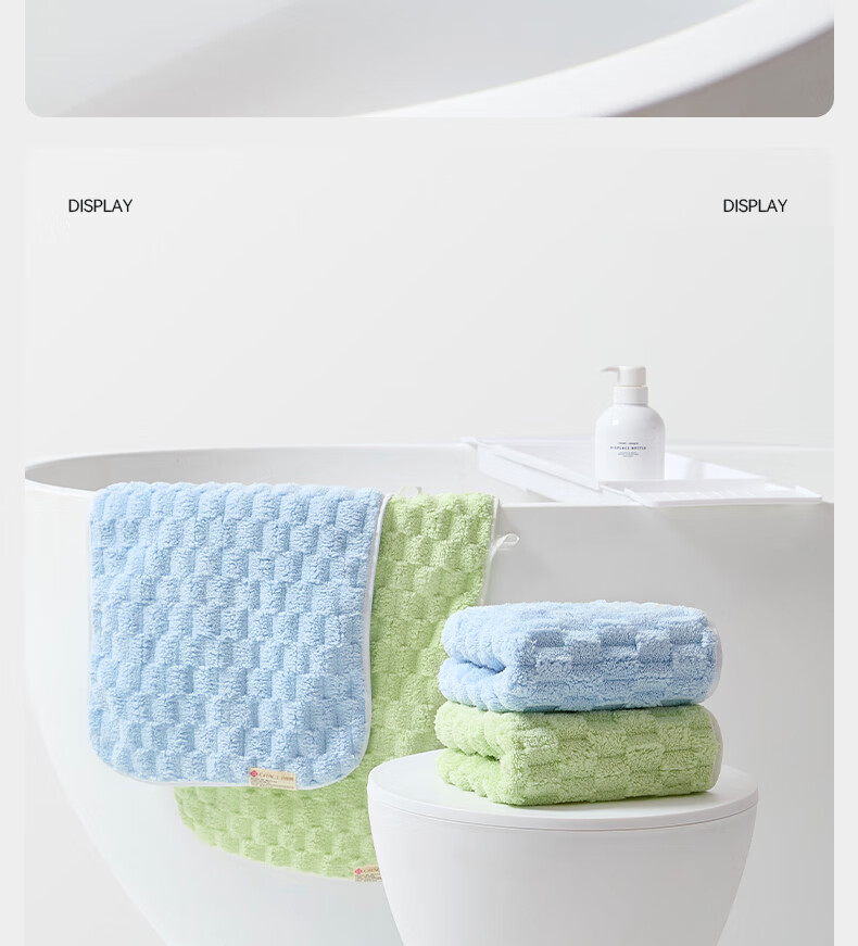 Grace Class A Towels, Children's Towels 3-Pack, Face Washing Home Use Soft Absorbent Adult Children Baby Face Towel 13