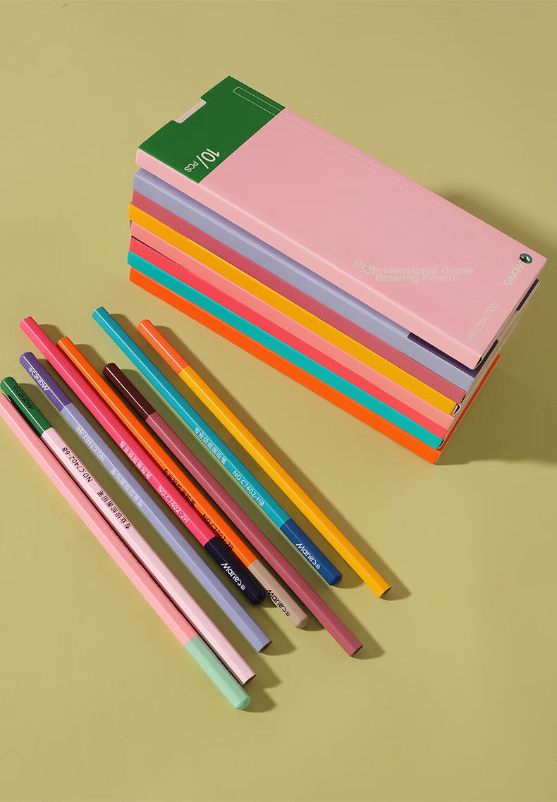 Marie's [Lowest Price Online] Marie's Brand Drawing Pencil, High-End Professional Grade 7402, for Art Students And Exam Use, Professional Drawing Test Sketching Pencil - 4B Art Sketching 13