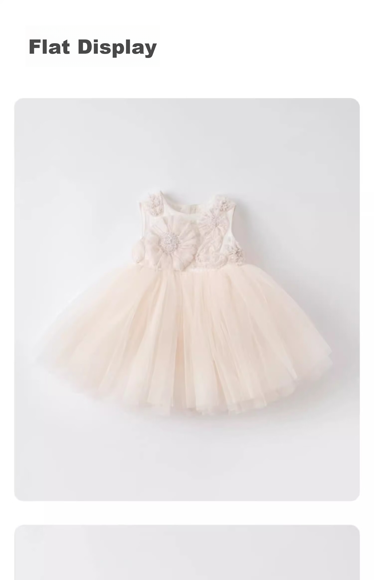 DAVE & BELLA [High-End Formal Dress] Girls' Summer Dress, Children's Princess Dress, Baby's First Birthday Party Dress 15