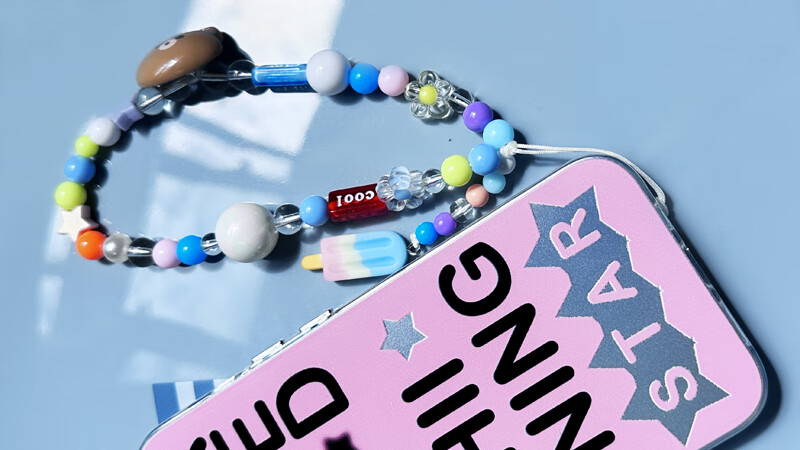 Jiangming Phone Lanyard, Short Woven Strap, Wrist Strap, Handheld Anti-Loss Cord, Decorative Bracelet, Wrist Phone Cord, Anti-Loss And Drop-Resistant, High-End Fashionable Wrist Short Style, Versatile with Padding 4