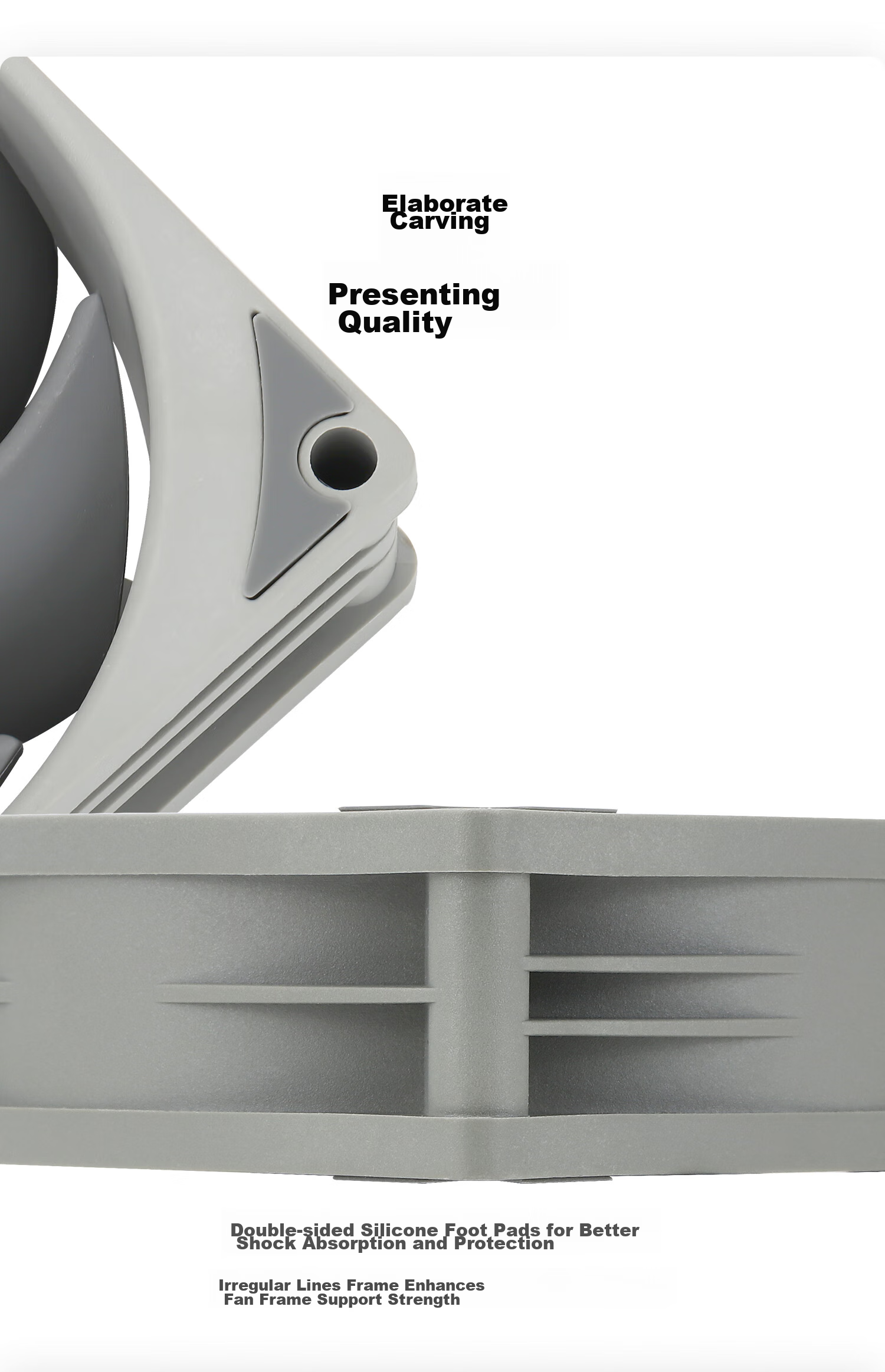 Thermalright TL-B8 8cm Case Fan S-FDB V2 Bearing 8cm Case Fan 4-Pin PWM 2200 RPM 6