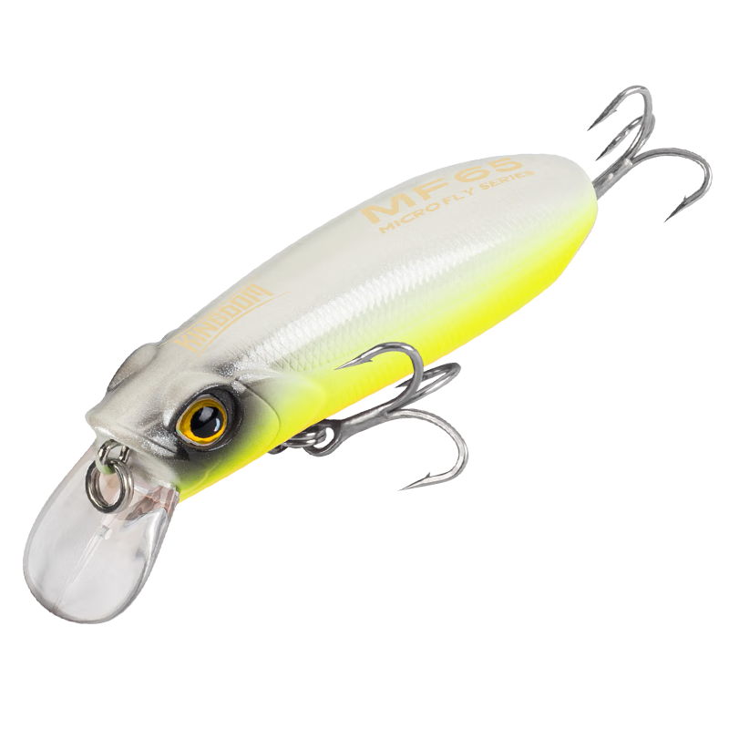 Guowangluya Lure Fishing Bait, Weifeng Series, Minnow Sinking Slow Sinking Floating Lure, Long-Distance Casting, for Topmouth Culter And Bass, Black Pit