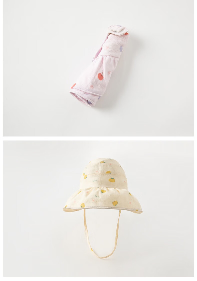 DAVE & BELLA Kids Sun Hat Girls Outdoor Summer Baby Wide Brim Open Top Thin Hat 9