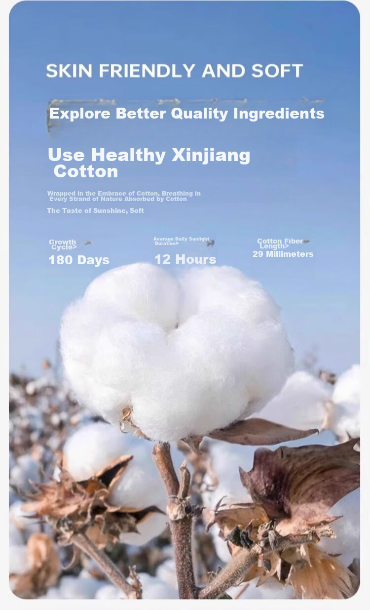 MINISO 100% Pure Cotton Four-Piece Bedding Set, All-Cotton Bedsheet And Duvet Cover, 220*240cm, for 1.8/2 Meter Bed 5