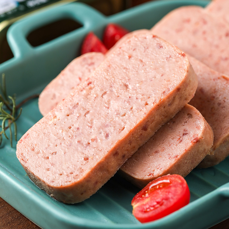 梅林 清真 牛肉午餐肉罐头  即食 340g 中粮出品 新老包装交替发货