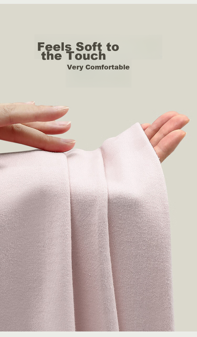 XUEXIMAN Women's Pure Cotton Long Johns, Single Piece All-Cotton Thermal Underwear, Base Layer Pants, Cotton-Lined Leggings, Plus Size Warm Pants for Autumn And Winter Seasons 4