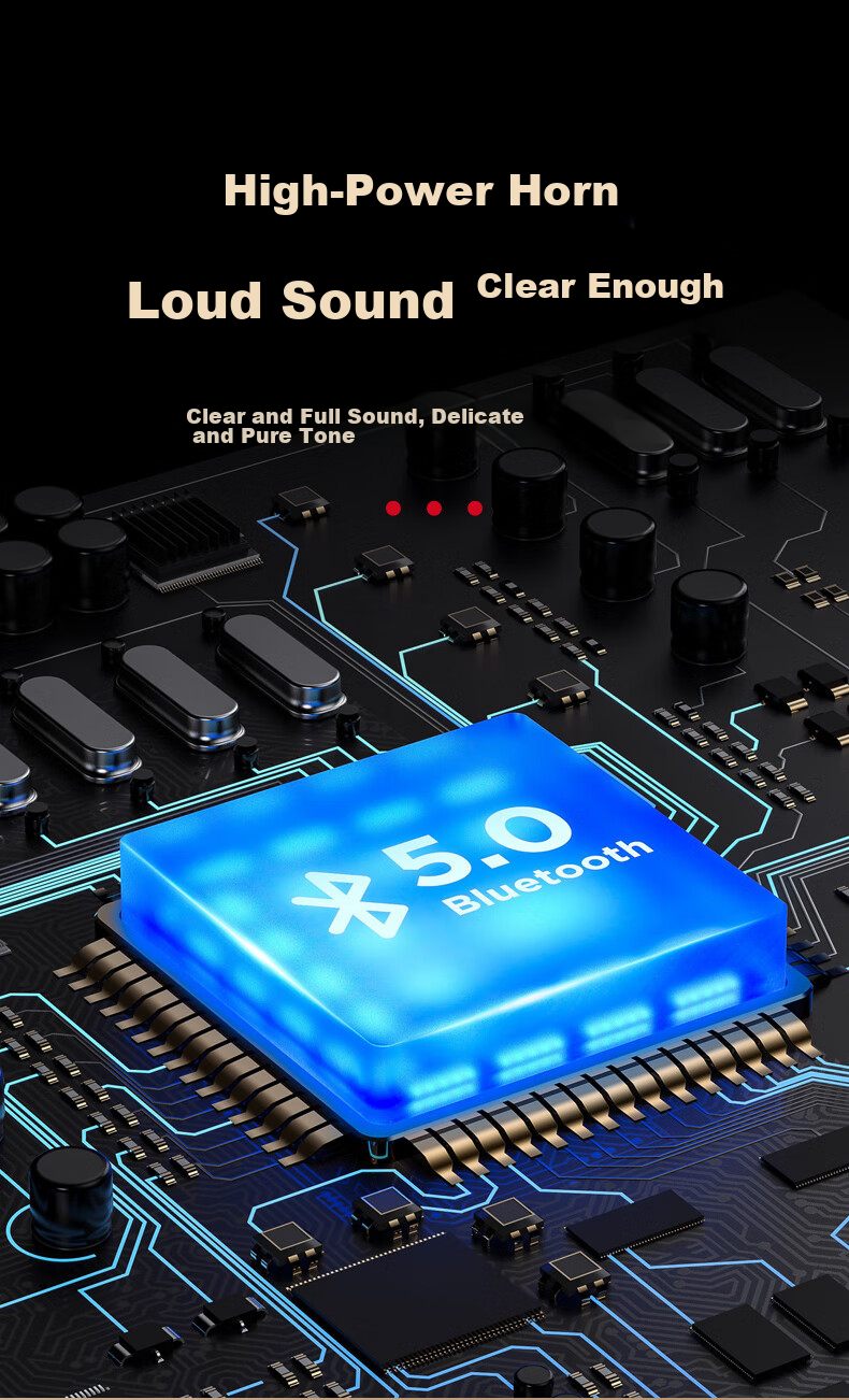 Huabao 1052 Bluetooth Dual Microphone Square Dance Speaker with Display Screen, Outdoor Portable Karaoke Speaker, Home All-In Machine for Singing And Square Dancing 5