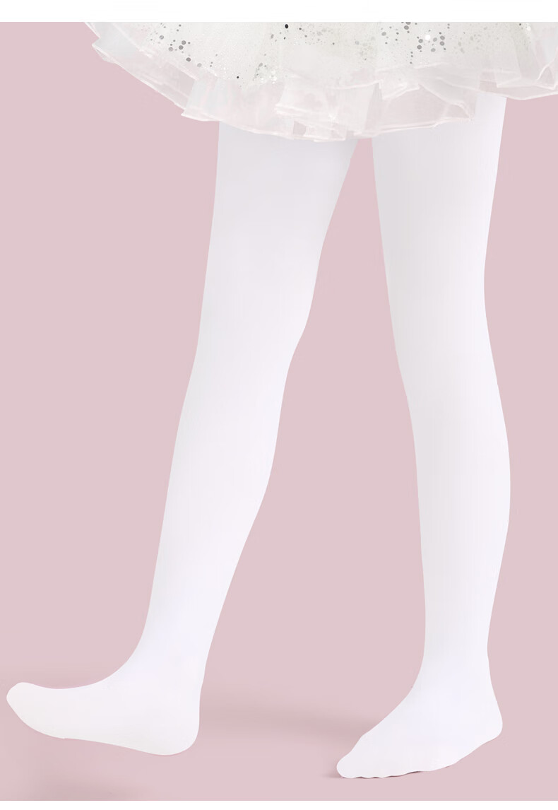 Barbie Children's Tights, Thin Spring And Autumn Style, Girls' Dance Socks, Baby White Stockings, Girls' Leggings, Dancing Base Socks 7