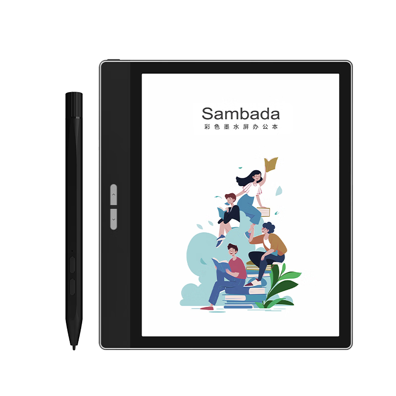 SAMBADA 7-inch Color E-Ink E-Book Reader 4+64GB Smart Office Electronic Notebook Handwriting Tablet AI Model Voice-to-Text
