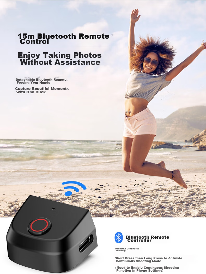 Ulanzi MA35 Magnetic Horizontal And Vertical Phone Bluetooth Stabilizer Remote Control Handheld Steady Cam for Photography, Video Recording, Selfie, Vlog, Anti-Shake Travel Photography Gadget 5