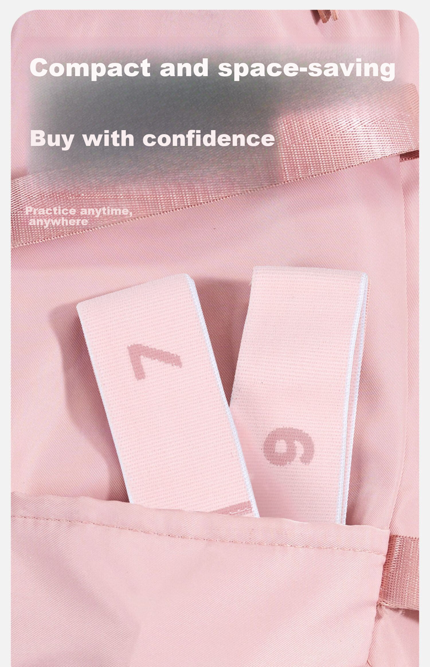 Li-Ning Elastic Band Dance Digital Children's Segmented Women's Yoga Stretch Rope Fitness Resistance Band Specialized Stretching Band 30