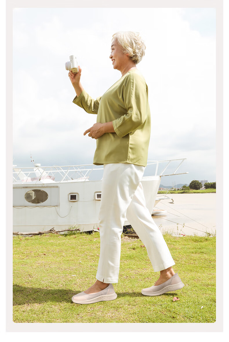 Zulijian Non-Slip Elderly Shoes for Women, 2026 New Style Casual Mom Shoes, Slip-On Nurse Shoes, Breathable Mesh Fabric Shoes 11