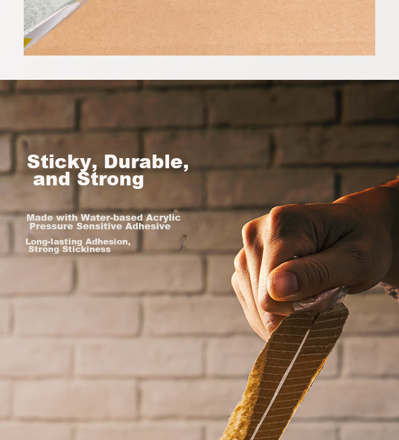 Deli High-Quality Transparent Packing Tape, 45mm*100m*50um, 6 Rolls/tube, Office Supplies, 33193 4