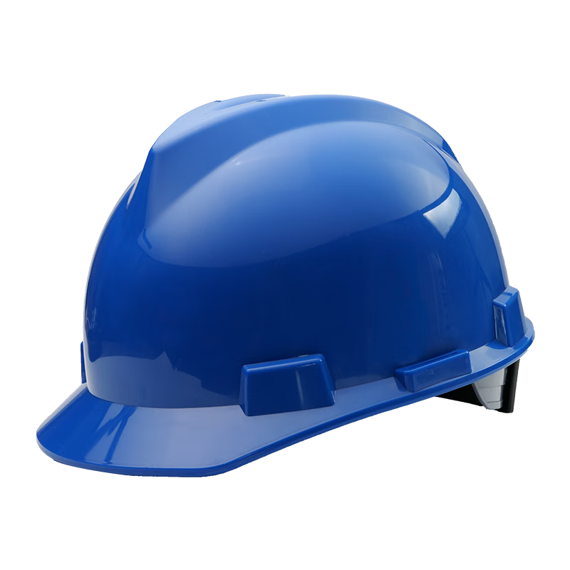 SHOUDUN Safety Helmet, High-Quality ABS V-Type, Impact-Resistant And Anti-Smashing, for Construction, Electrical Engineering, And Construction Sites, Blue SD-T1 Premium V-Type [Knob Version]