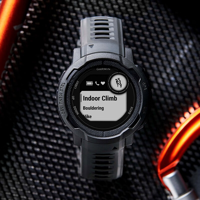 佳明(GARMIN)Instinct2本能GPS北斗多星定位户外运动智能手表运动石墨灰