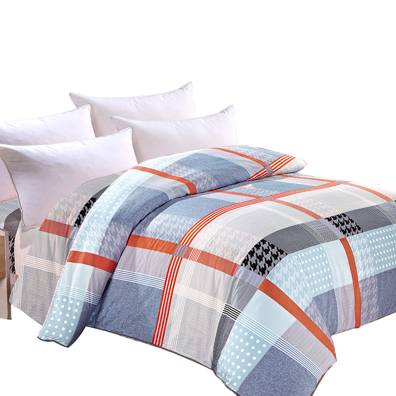AVIVI Pure Cotton Duvet Cover Single Piece 1.8m Extra Large Double Full Cotton Quilt Cover Price Per Piece, Ge Cai Ren Sheng, 180*200cm