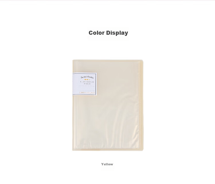 KOKUYO A3 Document Folder, Foldable File Organizer, Pastel Cookie Color, Student Exam Paper Holder, Yellow, 20 Pockets, 1 Inner Page, WSG-CBCW28Y3C, Digital Full Network Low Price 4