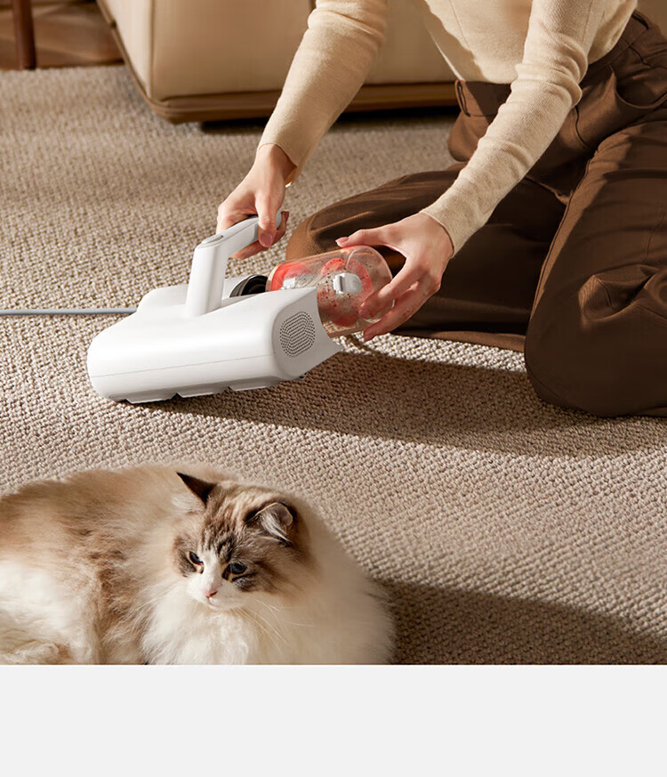 Xiaomi Mijia Dust Mite Remover 2, Handheld Household Mite Eliminator, Bed Mite Removal, Powerful Suction for Deep Cleaning, Visible Dust Cup, Hot Air Dehumidification, MJCMY02DY 5
